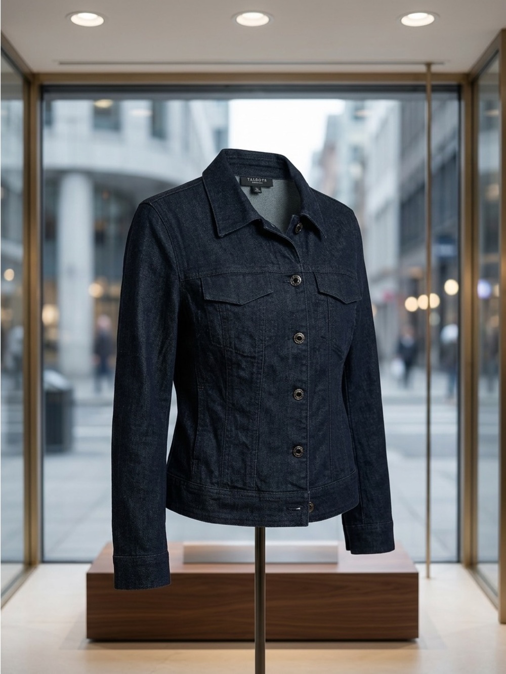Talbots Tailored Jean Jacket